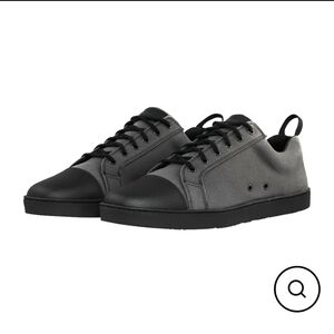 New in box Woobies Mod 1 Shoes Mens Canvas Cemento Gray Lo Top Lace Up